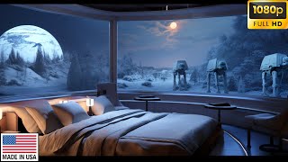 Fall Asleep on Hoth  Star Wars Ambience White Noise Sleep Relax Chill Study [upl. by Asset222]