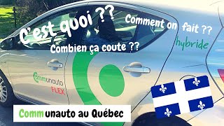 CommunAuto  Utiliser une voiture en PVT au Québec Montréal🇨🇦 [upl. by Hightower]