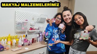 EYLÜL ABLAMIZLA MAKYAJ MALZEMELERİMİZİ TANITIYORUZ  SILA MİRA [upl. by Ahsuoj]