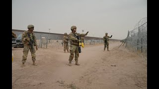 Texas National Guard Preparing For Potential Rush Of Migrants At The Southern Border [upl. by Thora]