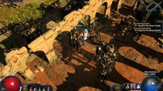 Catacombs Trial Act 3 and Questing  Path of Exile Ascendency Gameplay  Perandus League part 8 [upl. by Eibot]