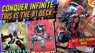 Play the 1 Rank Marvel Snap Deck to Conquer Infinite [upl. by Pernas]