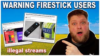 Warning to Firestick Users who Stream illegally [upl. by Akamahs575]