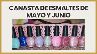 Canasta mensual de esmaltes de MayoBissú Cosmetic Lab Uña Milagrosa esmaltes nailpolish [upl. by Hawger460]