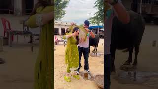 lamba lamba ghunghat ajay hooda song anamika bawa shortsfeed dance ajayhooda shorts haryanvi [upl. by Drawe428]