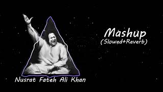 Nusrat Fateh Ali Khan l Mashup l Slow  Reverb l Lofi Mix l 2023 New Remix l BeatBreeze [upl. by Lydnek]