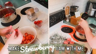 Easy Strawberry Jam Recipe  How to Can Strawberry Jam  Food Preservation with a Mennonite [upl. by Notsniw]