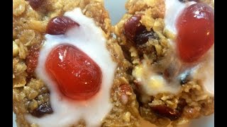 Cherry Bakewell High Protein Oatmeal Recipe  Bodybuilding Meal Recipes [upl. by Echikson]