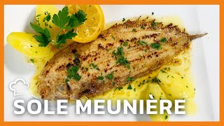 Sole Meunière  Recette FoodCuisine [upl. by Cummins]