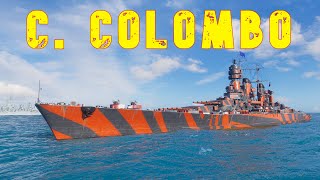 World of WarShips Cristoforo Colombo  3 Kills 308K Damage [upl. by Aneen449]