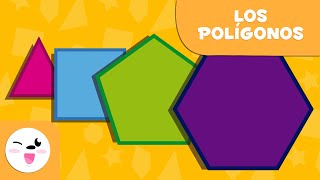 Los Polígonos  Geometría para niños [upl. by Binette]