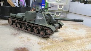 Building Tamiya JSU152 From Start to Finish [upl. by Leontina]