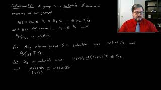 Solvability by Radicals  Modern Algebra [upl. by Shiri]