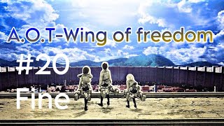 AOT Wings Of Freedom 20 fineSCONFIGGIAMO ANNIE [upl. by Merl]