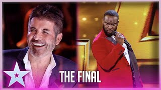 Comedians Axel Blake FINAL WINNER Performance Simon Cant Stop Laughing  Final BGT 2022 [upl. by Neb109]