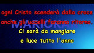 Lucio Dalla Lanno che verrà karaoke [upl. by Aerona]