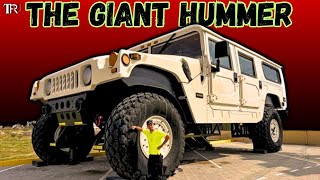 INSIDE THE WORLDS LARGEST HUMMER H1 IN DUBAIthe giant hummer h1 [upl. by Chapnick]