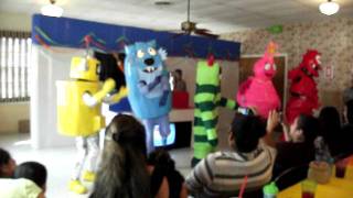 Yo Gabba Gabba Themed Birthday Party Skit 12 [upl. by Destinee343]