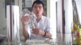 002 The difference on metallized film and aluminum foil [upl. by Trip]