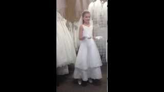 First Communion DressesChristian Expressions Collection Communion Dress 6815 [upl. by Resor]