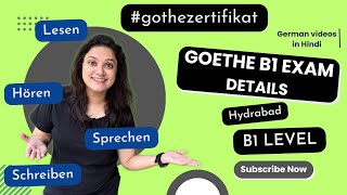 Goethe Exam Update for Hyderabad students  Learn German in Hindi [upl. by Esmeralda351]