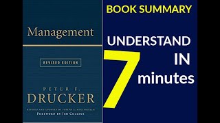 【Fast Learning】Management By Peter F Drucker Book Summary [upl. by Eelarbed958]