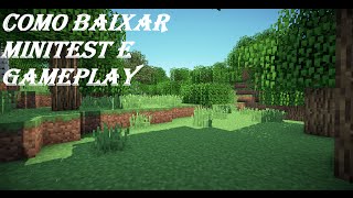 Como Baixar Minitest e Testando o Jogo [upl. by Aivyls847]