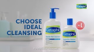 Choose Ideal Cleansing with Cetaphil Gentle Skin Cleanser [upl. by Izy792]