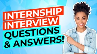 INTERNSHIP Interview Questions And Answers How To PASS a JOB INTERN Interview [upl. by Maher]