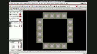 Cadence IC615 Virtuoso Tutorial 16 Layout of Padframe Part 12 [upl. by Drescher997]