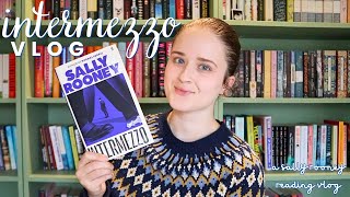 READING INTERMEZZO  a sally rooney reading vlog [upl. by Wylde217]