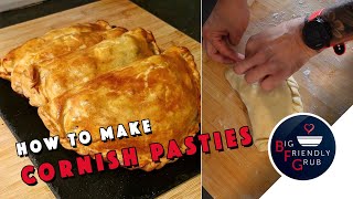 How to make CORNISH PASTIES  Traditional Pasty Recipe [upl. by Leynwad]