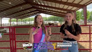 Meet the Champions Great Jones County Fair Leah Koehler [upl. by Mohl]