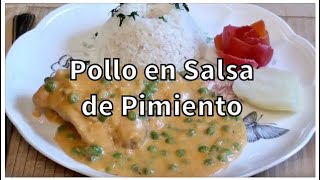 Pollo en Salsa de Pimiento [upl. by Aratehs163]