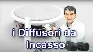 Come scegliere i Diffusori da incasso per Musica Diffusa Quale è meglio [upl. by Atsugua]