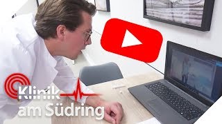 YouTuberin macht KlinikLivestream Hüfte kugelt aus  FreddyFreitag  Klinik am Südring  SAT1 TV [upl. by Bubb116]