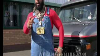 ATeam Van Driving with Mr T Lookalike in UK [upl. by Abana]