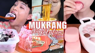 SPICY NOODLES CAKE ICE CREAM AND CONVENIENCE FOODS MUKBANG [upl. by Niknar]