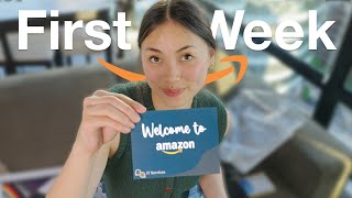 My First Week as an Amazon Software Engineer Intern [upl. by Euqinom]