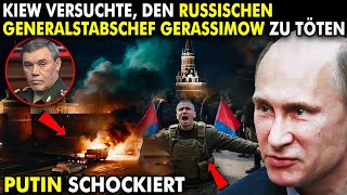 Putin schwört Rache mit Tränen Russischer Generalstabschef ermordet Gerasimov im Krankenhauskrieg [upl. by Possing7]