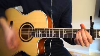 Lily Allen  Hard Out Here  Guitar Cover  Mattias Krantz [upl. by Peh700]