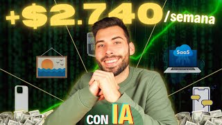 5 Formas de Ganar Dinero desde CASA con IA 💸 Tu OPORTUNIDAD en este 2024 [upl. by Libenson]