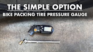 Lightweight Presta tire pressure gauge option for bikepacking [upl. by Eihpos130]