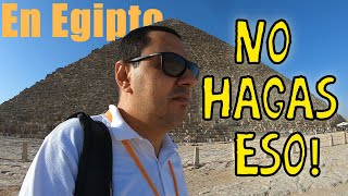 No hagas eso cuando viajas a Egipto [upl. by Hairahcaz210]