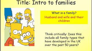 Introduction to sociology of family GCSE [upl. by Neona]