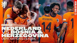 ZIRKZEEs first ⚽ REIJNDERS excels ⚡  Highlights Nederland  Bosnia amp Herzegovina [upl. by Sprague182]