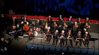 Crescenta Valley High School Jazz band plays “Hark the Herod” [upl. by Nwadal388]