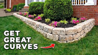 Level Up Your Garden Bed with an Easy Retaining Wall [upl. by Eadahs]