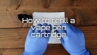 How to refill a vape pen cartridge [upl. by Charyl]