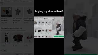 IM SO HAPPY YAYAY roblox shopping headlesshorseman viralvideos fyp happy [upl. by Gloria231]